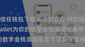 信任钱包下载不了怎么办 何如通过Trust Wallet为你的数字金钱添增加重考证安全措施？